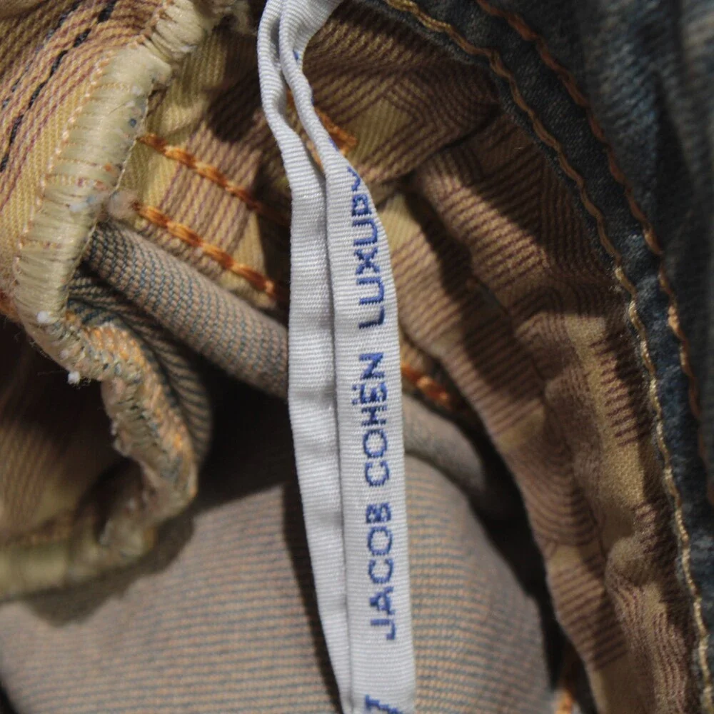 Jacob Cohen NWT 5 Pocket Denim Jeans Size 32 US Bard in Blue Cotton Blend